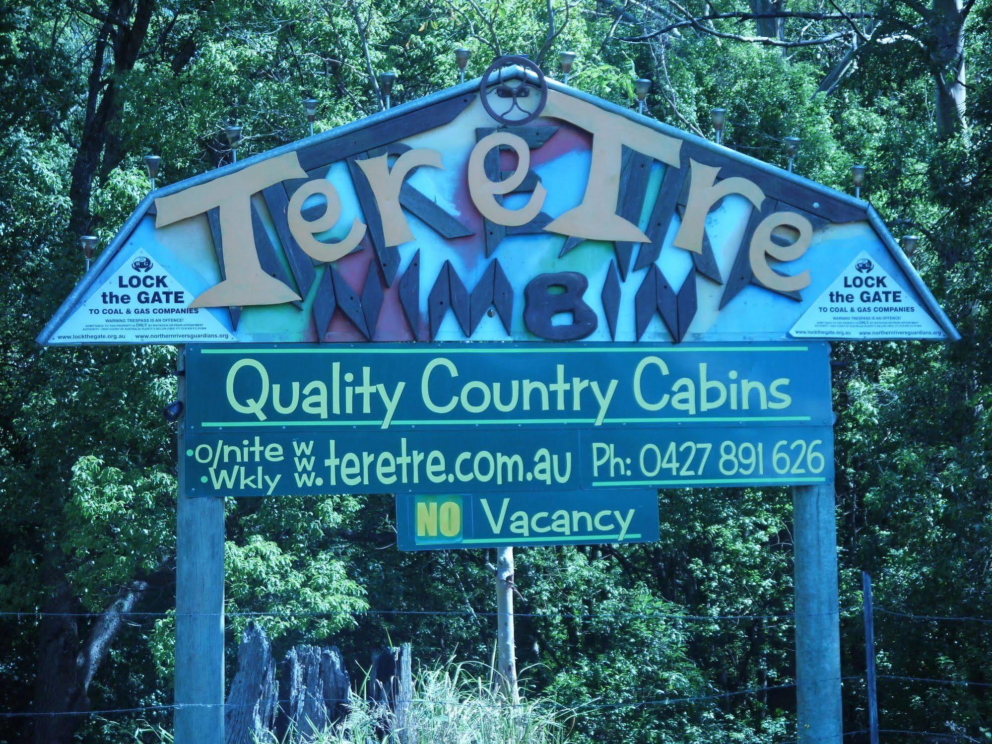 Teretre Cabins Nimbin Villa Esterno foto